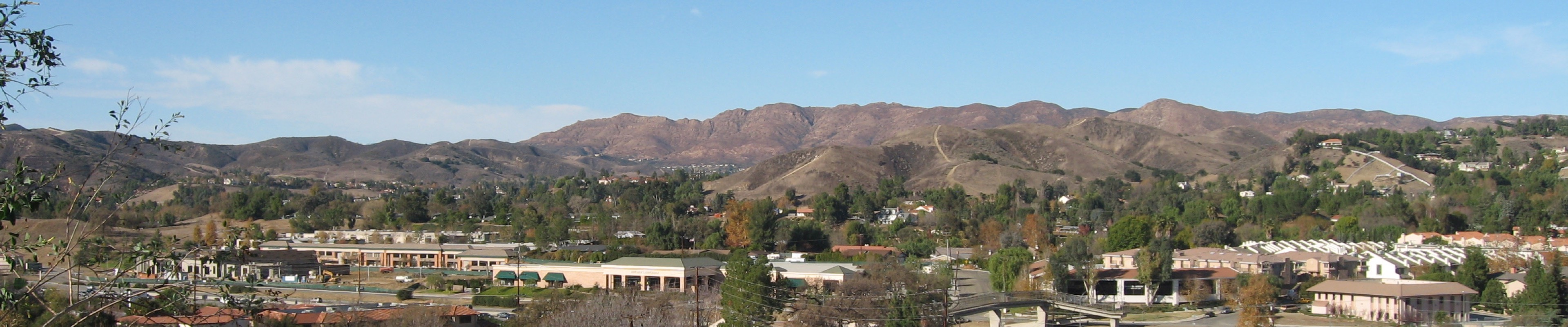 Agoura Hills, CA from above