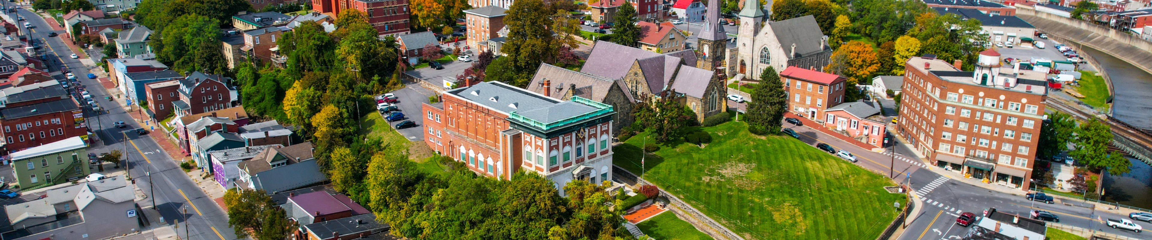 Cumberland, MD from above