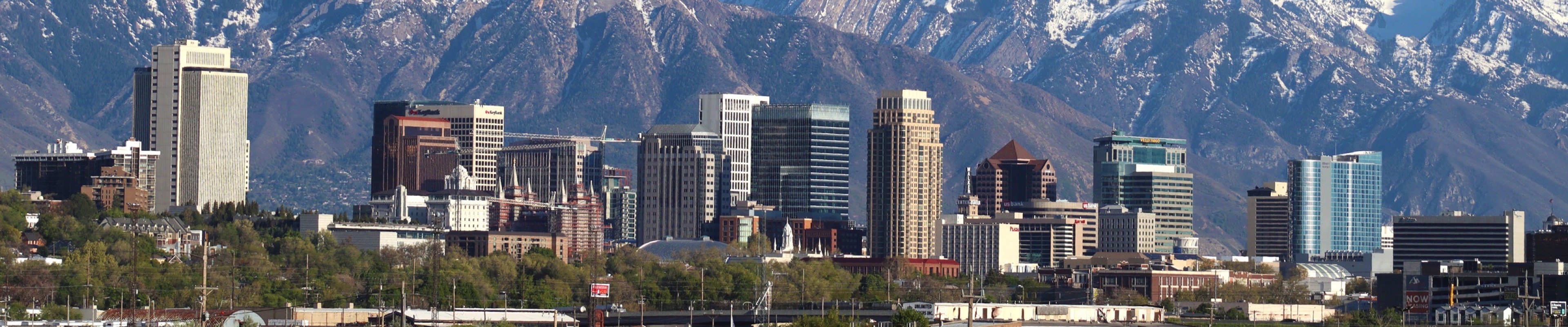 Salt Lake City, UT from above