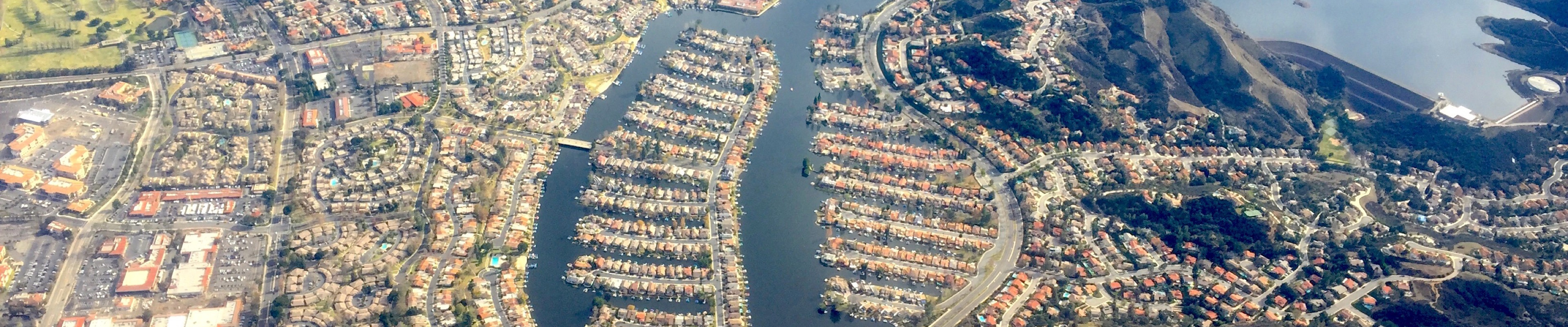 Westlake Village, CA from above